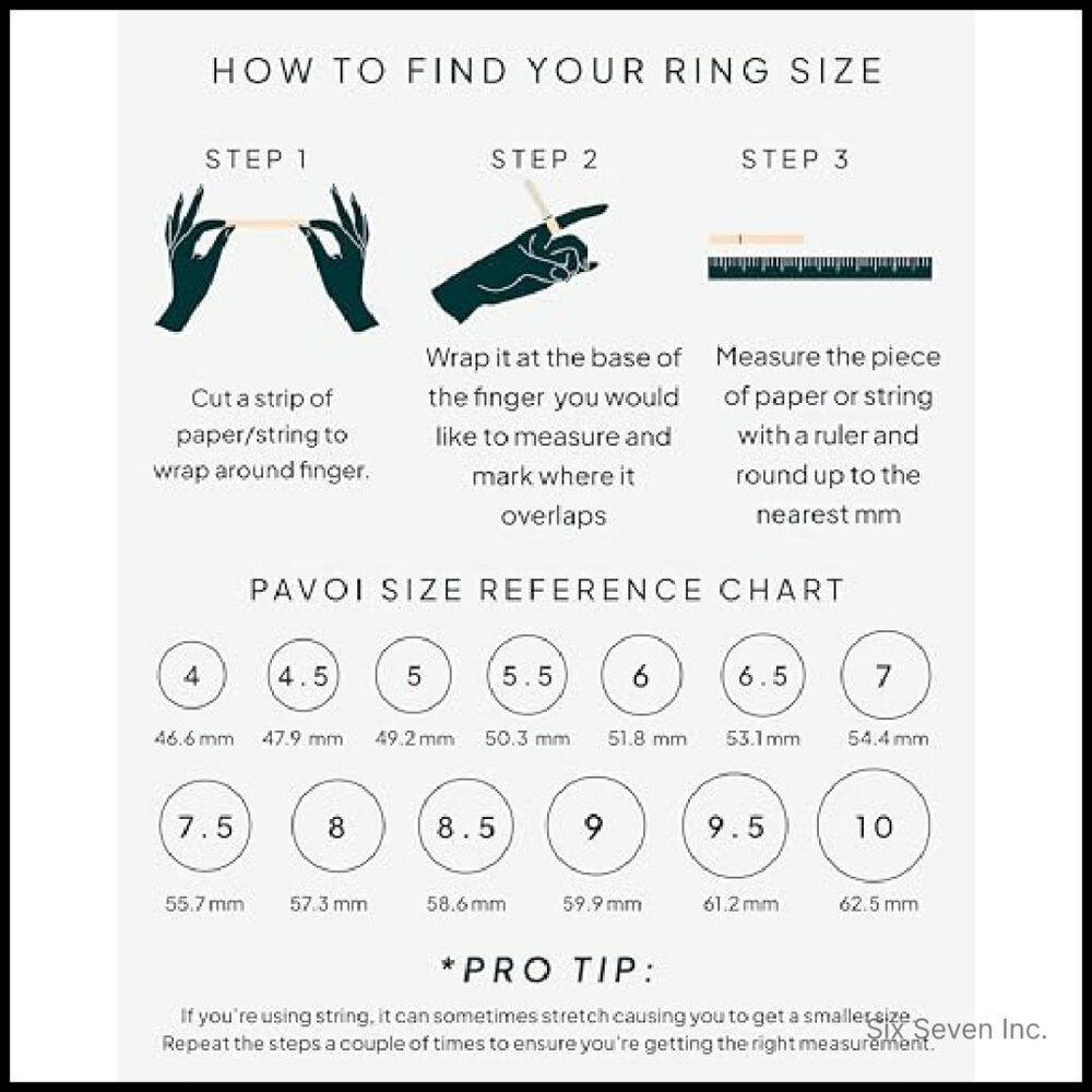 Elegant Stackable Eternity Ring Sterling Silver C… - image 6